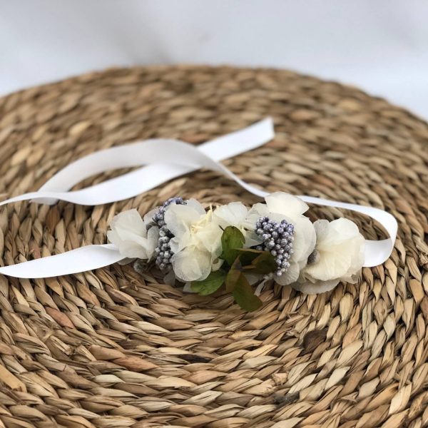 Pulseras de flor preservada pequeñas