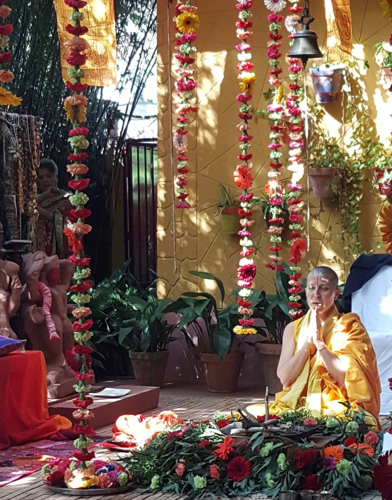 Flores estilo hindú