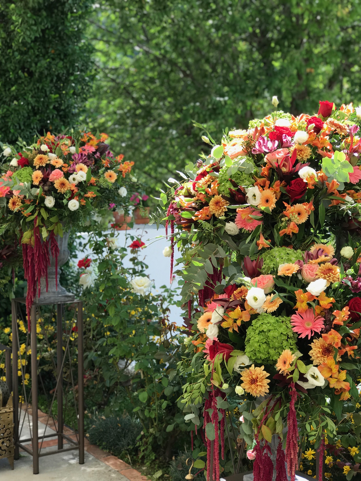 Centros florales variados