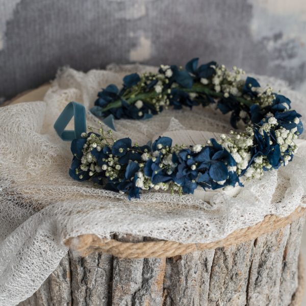 Corona Flor Preservada Pequena